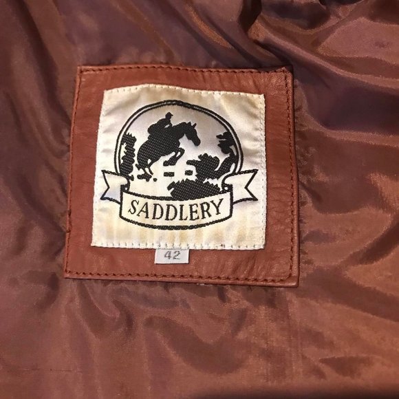 Saddlery Leather Jacket - Picture 2 of 4